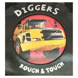 Diggers Rough and Tough Toddler Board Book Fiona Boon